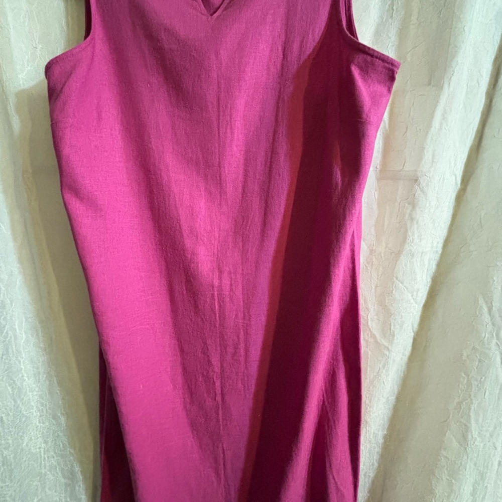 JM Collection Linen Dress - Picture 4 of 4
